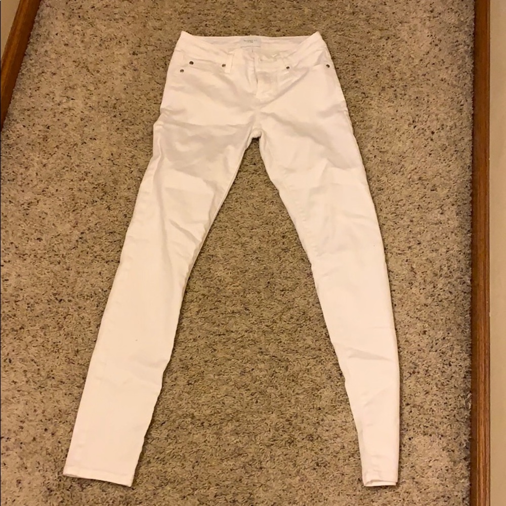 white jeans